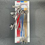 Fire Brigade Products Set of 9 Genuine Fire Brigade Keys - Comprises one of each FBWK-FB11K-FB14K-FB1K-FB2K-FB4K-FB1LK-FB2LK-FB4LK Pack of 1