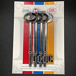 Fire Brigade Products FB4 Fire Brigade Genuine Rim Key 102mm Long Pack of 4