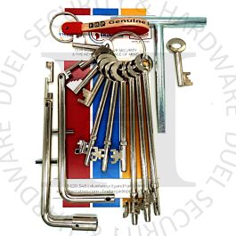 Fire Brigade Products SET13FOB Set of 9 Genuine Fire Brigade Keys DK1 ...