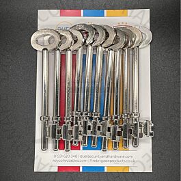 Fire Brigade Products FB4 Fire Brigade Genuine Rim Key 102mm Long Pack ...