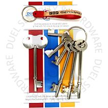 Fire Brigade Products SET6FOB-RK Set of 6 Genuine Fire Brigade Keys Radar Disability Key With Security Fob Pack of 1