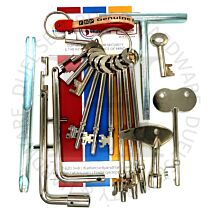Fire Brigade Products SET16FOB Complete Set of Genuine Fire Brigade Keys With Security Fob Pack of 1