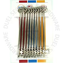 Fire Brigade Products FB1L Fire Brigade Genuine Mortise or Rim Key 152mm Extra Long Pack of 10