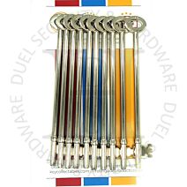 Fire Brigade Products FB2L Fire Brigade Genuine Mortise or Rim Key 152mm Extra Long Pack of 10