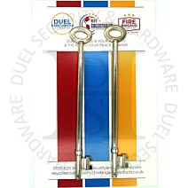 Fire Brigade Products FB4L Fire Brigade Genuine Rim Key 152mm Extra Long Pack of 2