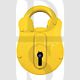 Fire Brigade FB14 2.5" Padlock - No Keys - Imported