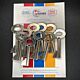 Fire Brigade Products FB14 Fire Brigade Large Yellow Padlock Key Pack of 10