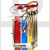 Fire Brigade Products SET9FOB-DK2 Set of 9 Genuine Fire Brigade Keys Standard DK2 Drop Key With Security Fob Pack of 1