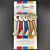 Fire Brigade Products FB14 Fire Brigade Genuine Large Yellow Padlock Key Pack of 4