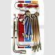 Fire Brigade Products SET11FOB Set of 9 Genuine Fire Brigade Keys Both DK1 & DK2 Drop Key With Security Fob Pack of 1