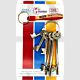 Fire Brigade Products SET6FOB Set of 6 Genuine Fire Brigade Keys With Security Fob Pack of 1