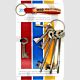 Fire Brigade Products SET6FOB-FCK Set of 6 Genuine Fire Brigade Keys Forestry Commission Key With Security Fob Pack of 1