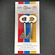 Fire Brigade Products FB14 Fire Brigade Genuine Large Yellow Padlock Key Pack of 2
