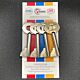 Fire Brigade Products FB14 Fire Brigade Genuine Large Yellow Padlock Key Pack of 4