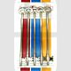 Fire Brigade Products FB2L Fire Brigade Genuine Mortise or Rim Key 152mm Extra Long Pack of 5